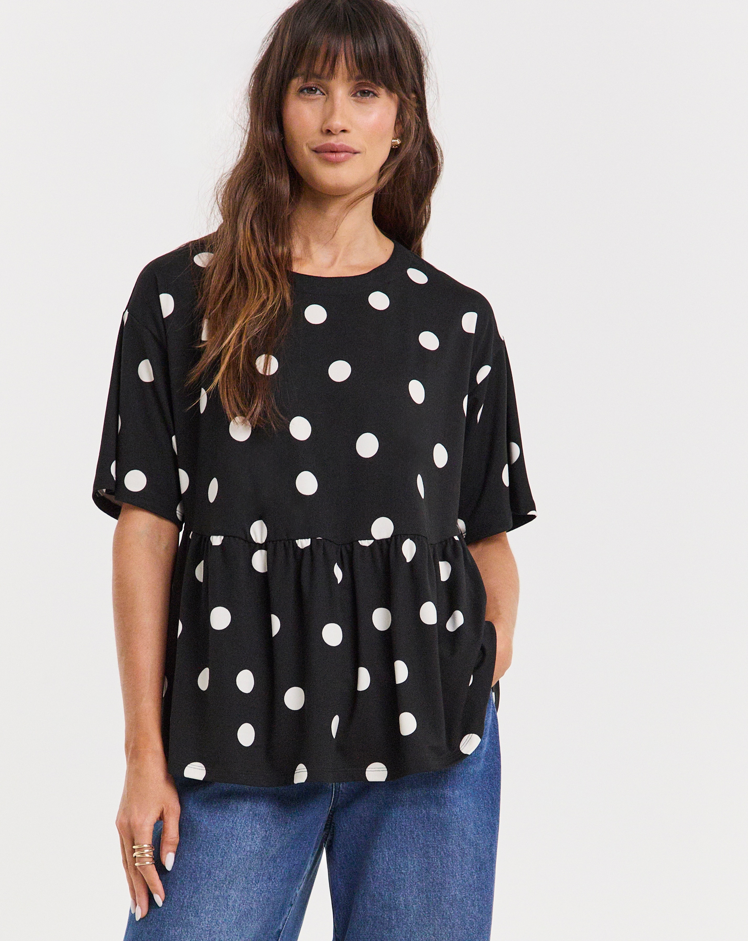 トップス room306 Random Dot Volume Tops room306 Random Dot Volume Tops 【公式通販】