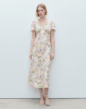 Mango Floral Midi Dress