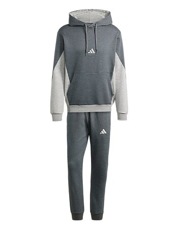 adidas Fleece Hooded Tracksuit