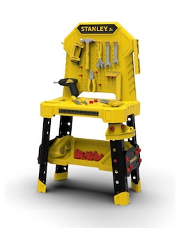 Stanley Jr. Pretend Play Workbench, Drill &amp; Toolset