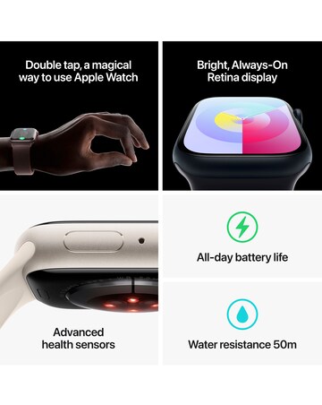 Apple Watch Series 9 GPS 41mm (PRODUCT)RED Aluminium Case with Sport Band - S/M