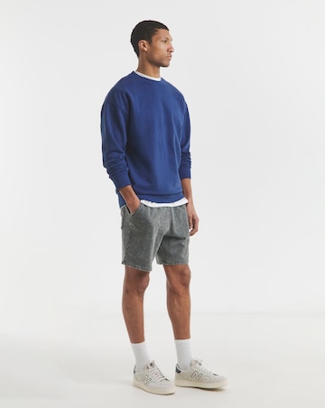 Relaxed Fit Garment Dyed Crew Sweat