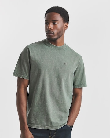 Union Garment Dyed T-Shirt- Brown