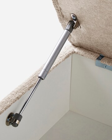 Hunter Chenille Storage Footstool