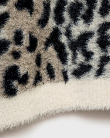 Mango Wild Animal Print Sweater
