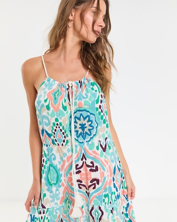 Maxi Tiered Beach Dress