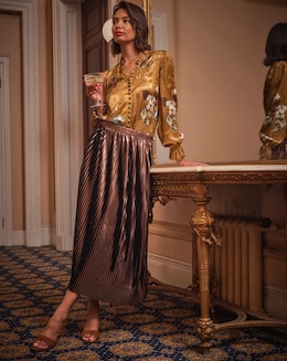 FatFace Talia Midi Skirt