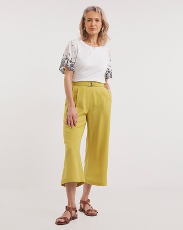 Julipa Linen Crop Trouser