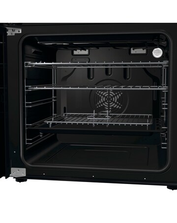 Hisense HDE3211BIBUK 60cm Induction Double Cooker - Black