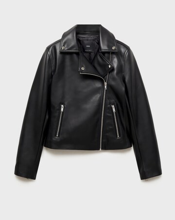 Mango Liz Faux Leather Biker Jacket