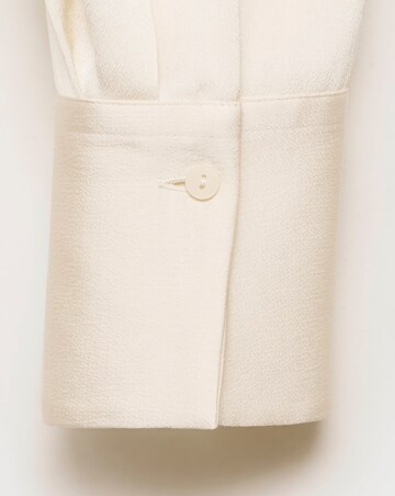 Mango Ideale Cream Shirt