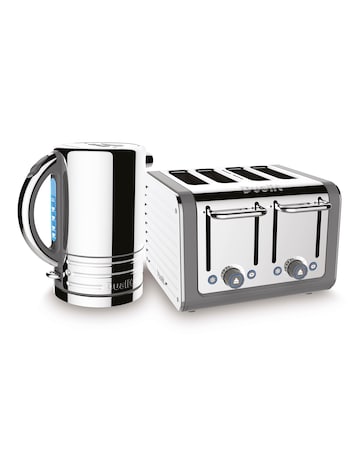 Dualit 46526 Architect Grey 4 Slot Toaster