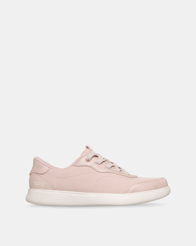 Skechers Light Pink Skip Cute Slip-In Trainers - Standard Fit (D)