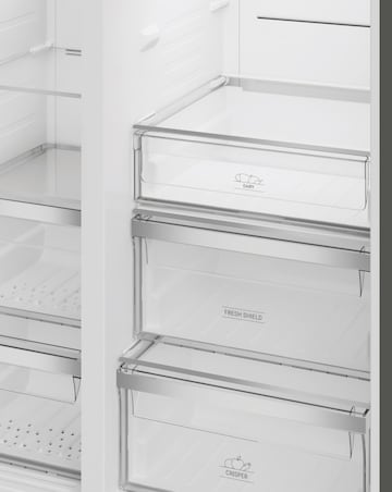 Hotpoint HPG2 6574W XBR5UK Dual No Frost American Fridge Freezer FreshShield