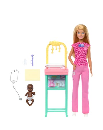 Barbie Baby Doctor Doll and Playset