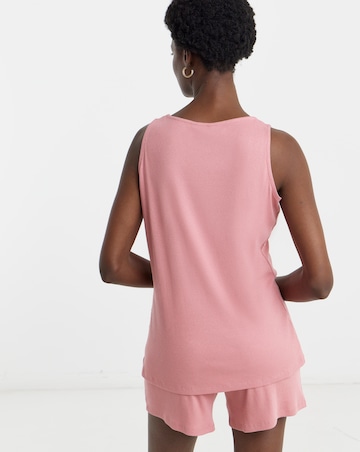 Pretty Secrets Vest And Short Lounge Set