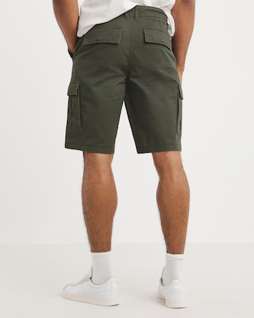 Cotton Stretch Cargo Short