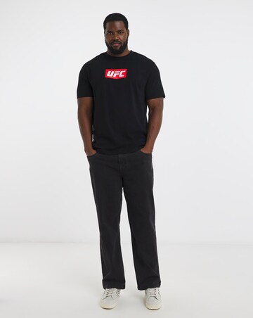 Jack & Jones UFC Logo T-Shirt - Black