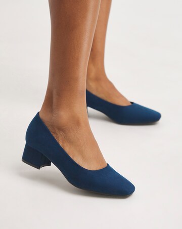 Block Heel Wide Evening Shoes Nashville [WIDE FIT] Embellished