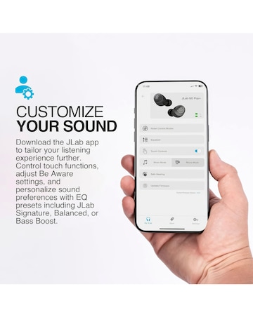 JLAB GO Air Pop True Wireless Earbuds - Black