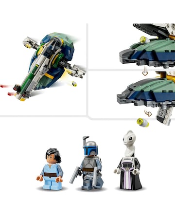 LEGO Star Wars: Attack of the Clones Jango Fett's Starship, Bounty Hunters 75433