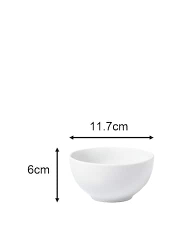 Waterside White Coupe 42 Piece Dinner Set