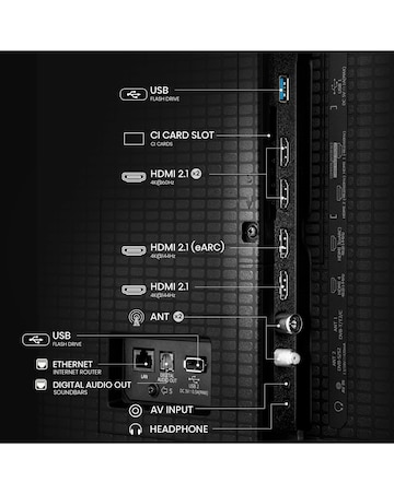 Hisense 50U7QTUK 50in Mini-LED 4K Ultra HD HDR Smart TV