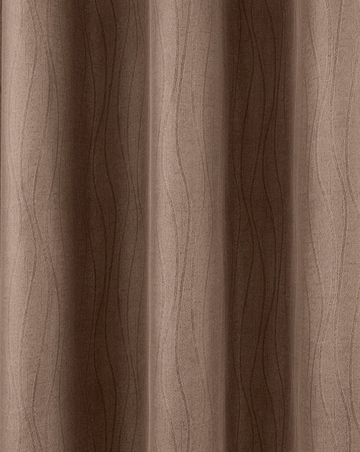 Goodwood Thermal Light Filtering Textured Embossed Eyelet Curtain