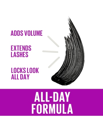 Maybelline The Falsies Instant Lash Lift Lengthening Volumising Mascara Black