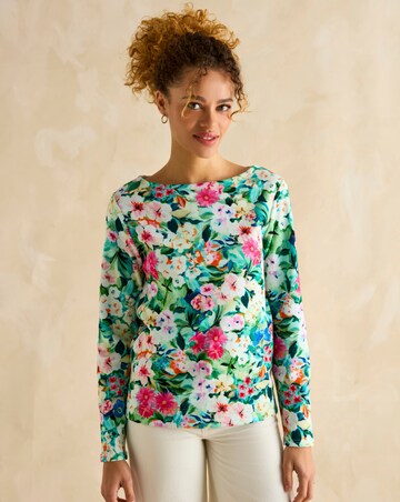 Joules Printed Harbour Top