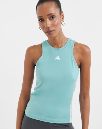 adidas Train Essentials 3 Stripe Tank