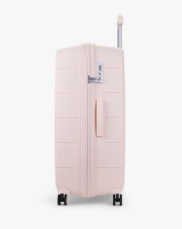 Rock Pixel Large Suitcase - Pastel Pink