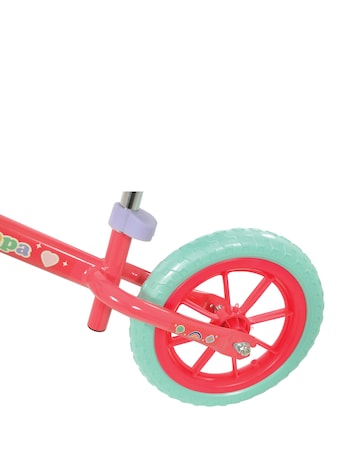 Peppa Pig 12 Inch Balance Bike with Light Up Wheels