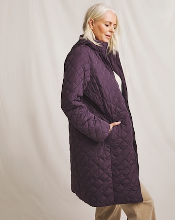 Julipa Quilted Longline Coat