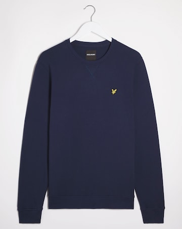 Lyle & Scott Navy Classic Crew Neck Sweat