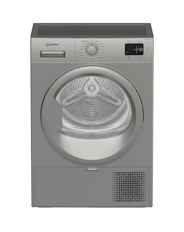 Indesit C YSD 82D SS UK 8kg Heat Pump Tumble Dryer Silver + Install