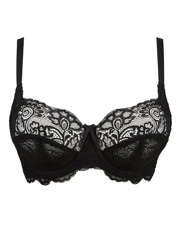 Panache Andorra Full Cup Wired Bra Black