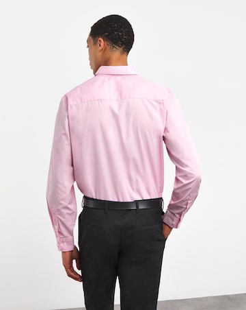 Pink Long Sleeve Formal Shirt Reg