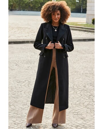 Sosandar Hour Glass Overcoat