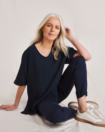 Julipa Pure Cotton Short Sleeve Sweatshirt