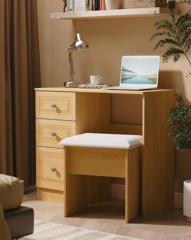 Richmond Dressing Table & Stool Set
