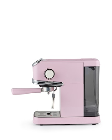 Salter Retro Pink Espresso Machine