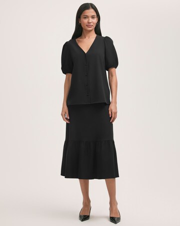 Finery London Puff Sleeve Blouse