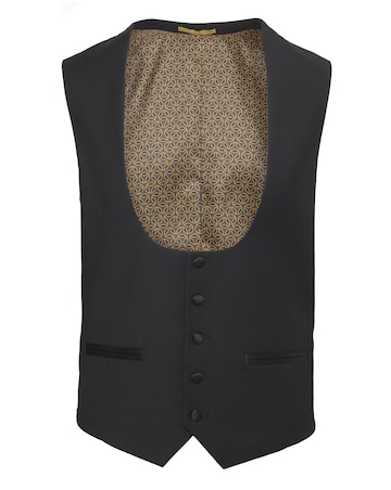 Premium Textured Tuxedo Waistcoat