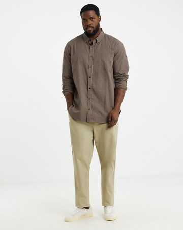 Long Sleeve Check Oxford Shirt Long