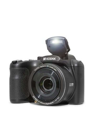 Kodak PIXPRO AZ255 Astro Zoom Bridge Camera Kit including 32GB SD & Case