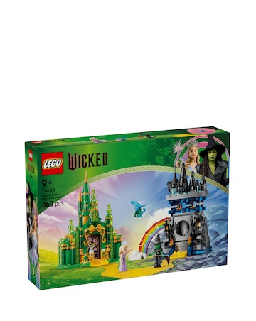 LEGO Wicked Emerald City & Kiamo Ko Castle Playset, Adventure Gift 75689