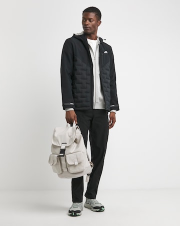 Snowdonia Black Soft Shell Hybrid Jacket