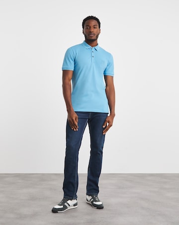 BOSS Short Sleeve Slim Box Logo Polo