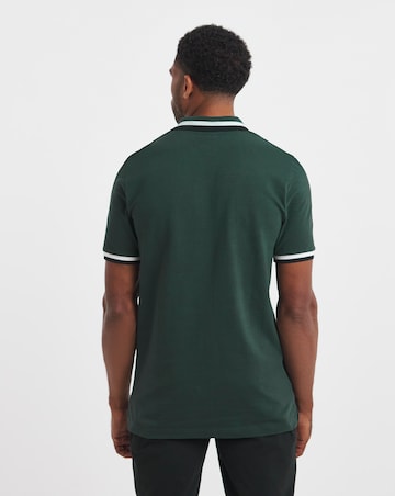 Tipped Pique Polo Long